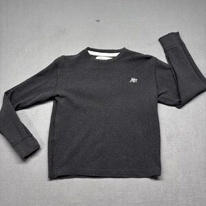 Women’s Aeropostale 87 Crewneck Gray Sweater Size M 100% Cotton